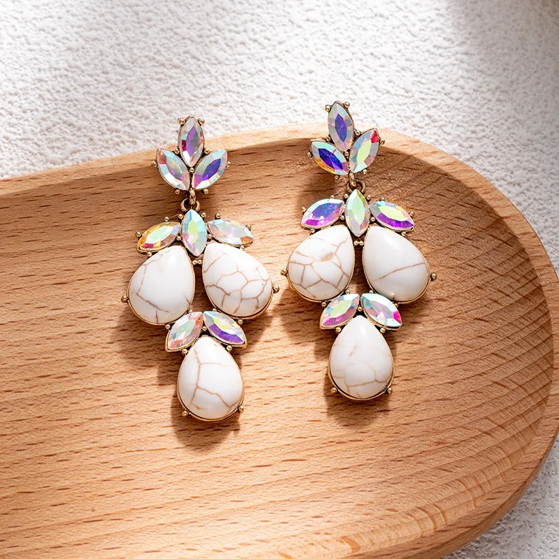 Vintage turquoise earrings cute