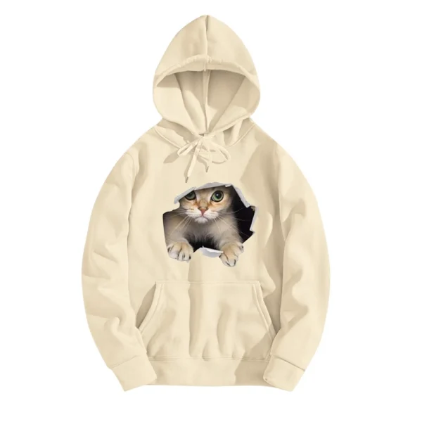 Womens Oversized Fleece Sweatshirts Long Sleeve Sweaters Pullover Fall Outfits - Image 10