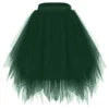 Women's Fashion Solid Color Half Skirt Party Ballet Puff Skirt Mesh Skirt - Image 32