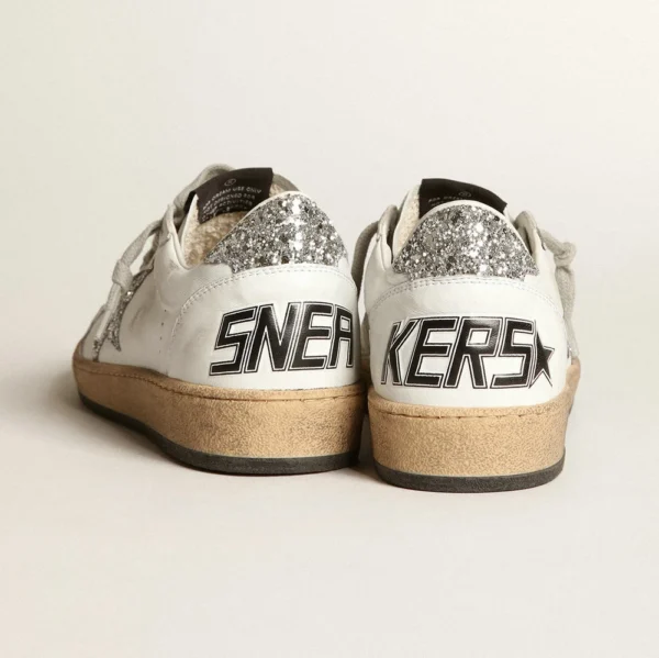 gg*db Women's and men's shoes silver tail silver star board shoes - Image 8