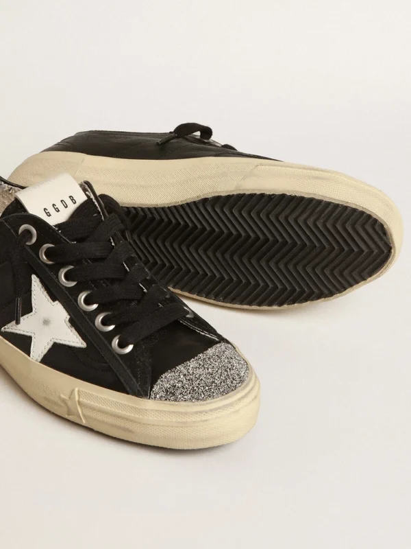 gg*db Women's shoes black sequined board shoes casual shoes - Image 3