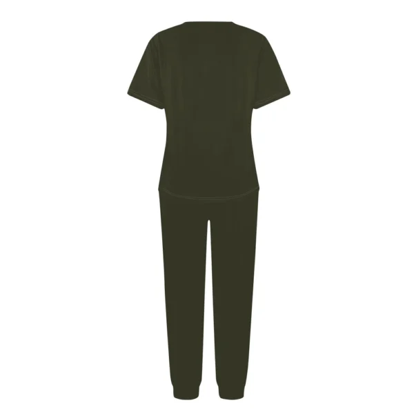 Women's 2 Piece Jogging Tracksuit Long Sleeve Sweatpants Outfits Lounge Sets - Image 5