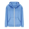 Womens Zip Up Hoodies Fall Jacket Oversized Casual Hooded Sweatshirts - Image 5