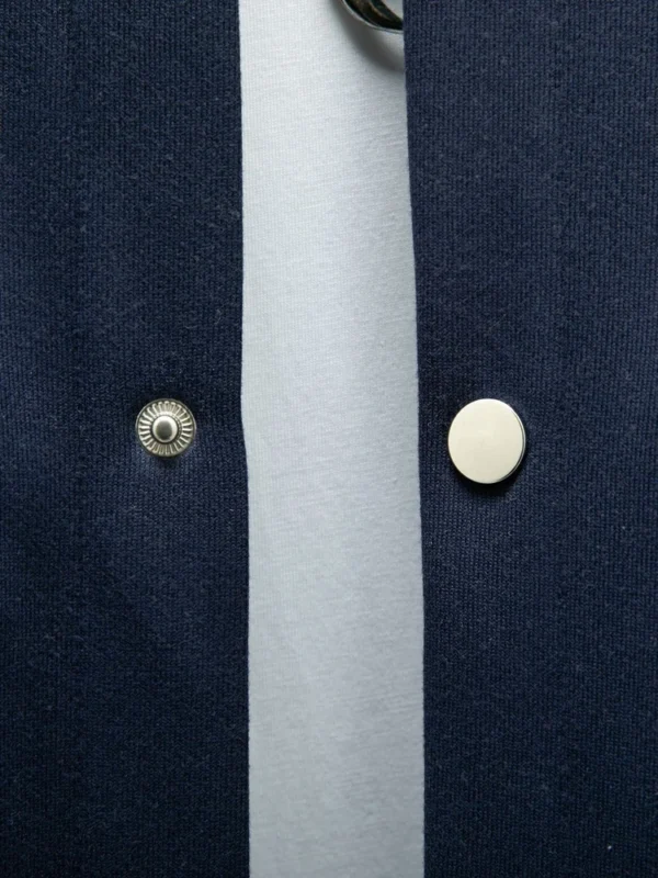 Casual men's slim jacket with lapel single breasted solid color - Image 15