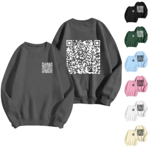 Men's And Women's Casual Fashion Sweatshirt Printed Pullover Sweatshirt