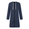Women's Zip Up Hoodies Oversized Fleece Long Sleeve Sweatshirts Jacket Coat - Image 5