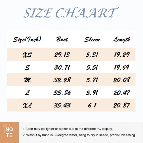 Women's Daily Loose Casual Printed Fashion Round Neck Short Sleeved T-Shirt - Image 36