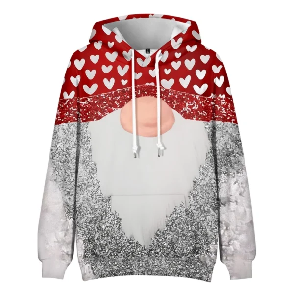 Hooded Sports Tracksuit Unisex Running Outfits Long Sleeve Pullover Hoodies - Image 11