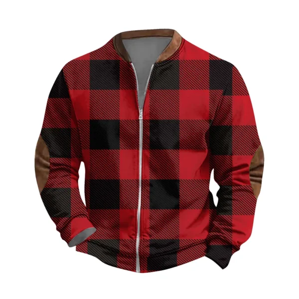 Men's Retro Casual Gradient Printed Sweatshirt - Image 2