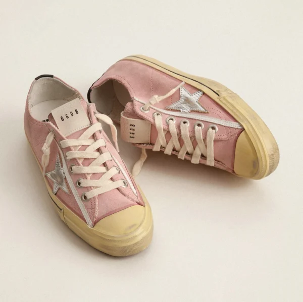 gg*db Women's shoes pink silver star board shoes casual shoes - Image 7