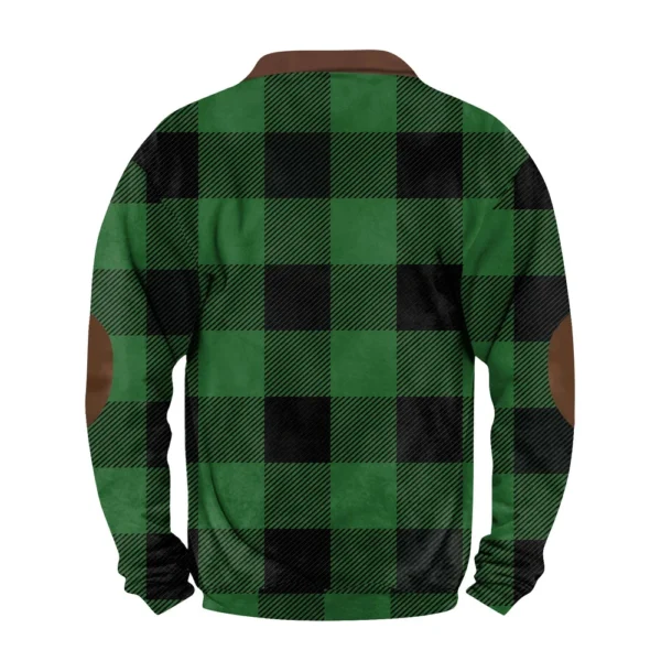 Men's Retro Casual Gradient Printed Sweatshirt - Image 10