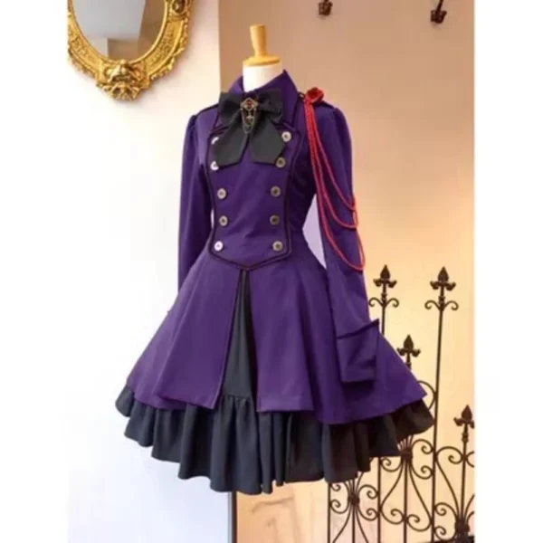 Women's long-sleeved loose dress - Image 10