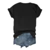 Women's Daily Short Sleeved Fashion Casual Printed Loose Round Neck T-Shirt - Image 10