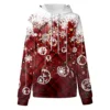 Women'S Fashion Hoodies & Sweatshirts Long Sleeve Drawstring Hoodies Christmas - Image 11