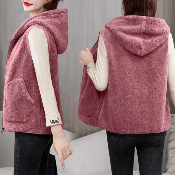 Women's Fall And Winter Temperament Double-Sided Coral Velvet Thickened And - Image 25