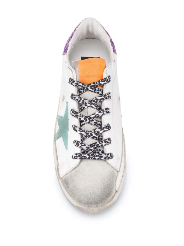 gg*db Women's shoes purple tail green star board shoes casual shoes - Image 4