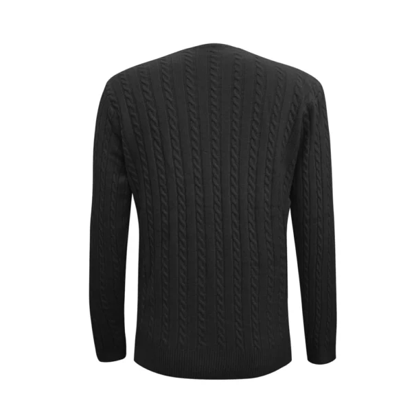 Women's Cable Knit V Neck Sweater Lightweight Soft Pullover Sweaters - Image 5
