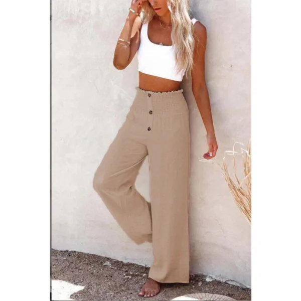 Women's clothing high waist loose long legs women - Image 12