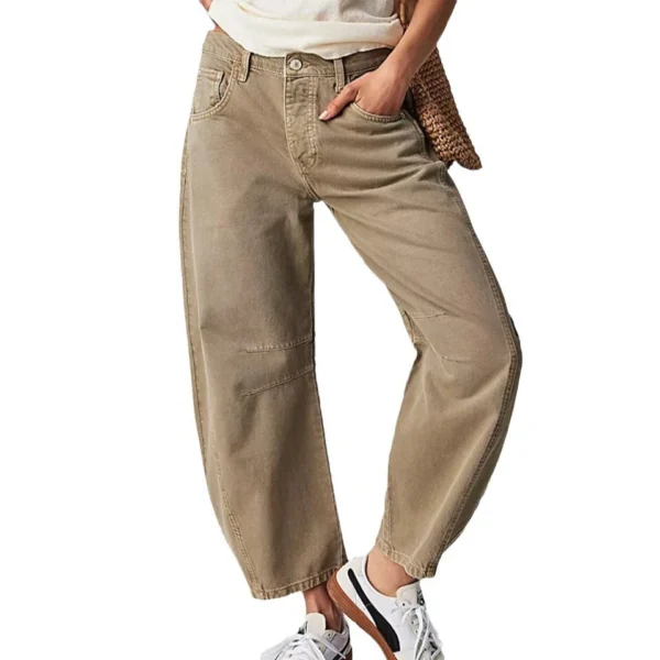 Casual Women's Stretch Loose Wide Leg Pants - Image 2
