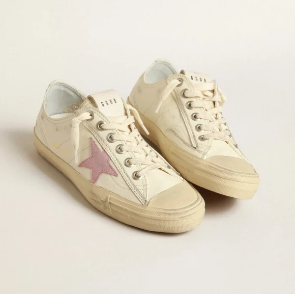 gg*db Women's shoes white pink star board shoes casual shoes - Image 7