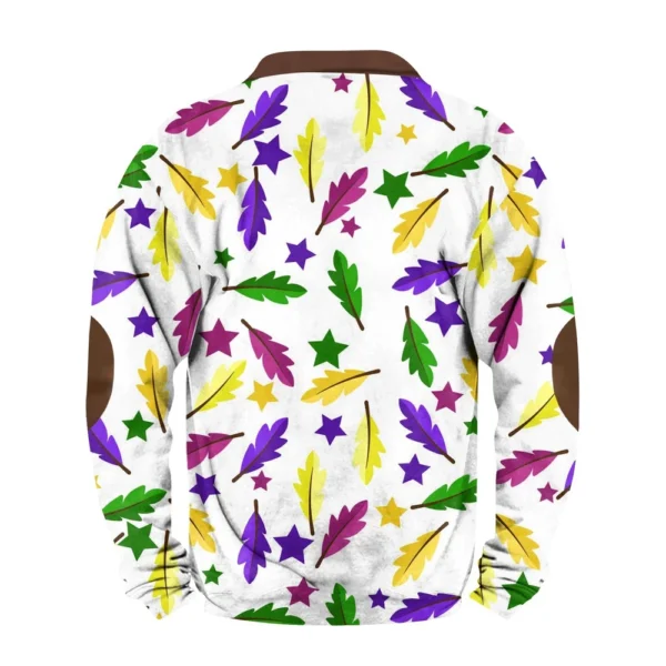 Men's Retro Casual Gradient Printed Sweatshirt - Image 12