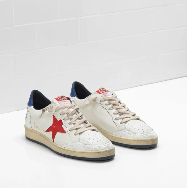 gg*db Men's shoes blue tail red star casual shoes - Image 2