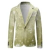 Unisex Winter Christmas Prints Suit Jackets Unisex Casual Fashion Button Jackets - Image 17
