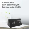Digital Alarm Clock For Bedroom - Wooden Desk Clock With Date, Day Of The Week - Image 7