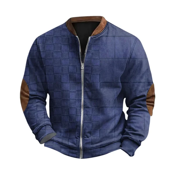 Men's Retro Casual Gradient Printed Sweatshirt - Image 8