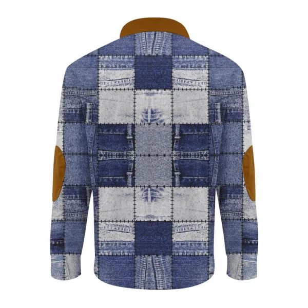 Men's Corduroy Cardigan 6-button Long-sleeved Sweatshirt - Image 11