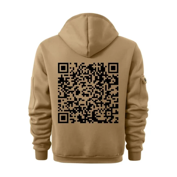 Men's Printed Sweatshirt Hoodie Zipper Arm Pocket Cardigan Men's Sports Large - Image 12