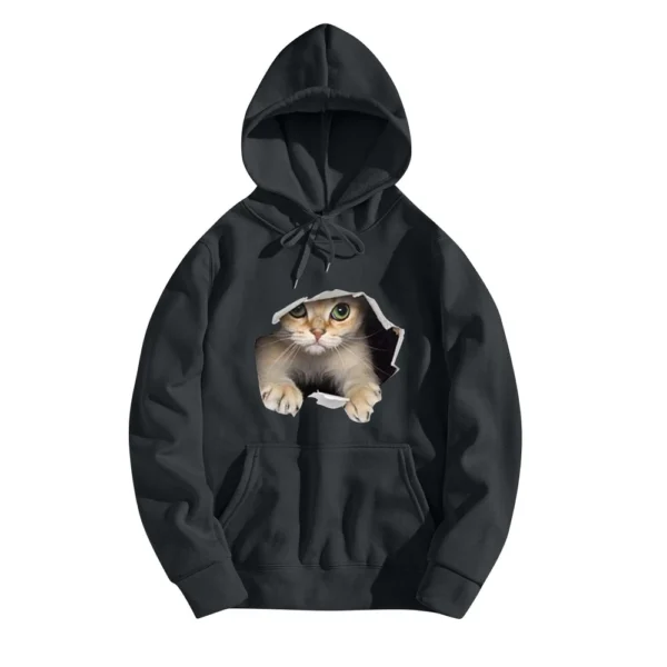 Womens Oversized Fleece Sweatshirts Long Sleeve Sweaters Pullover Fall Outfits - Image 4