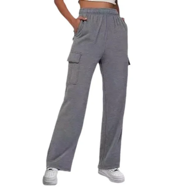Women's Casual Pants Loose Straight Leg Pants - Image 5