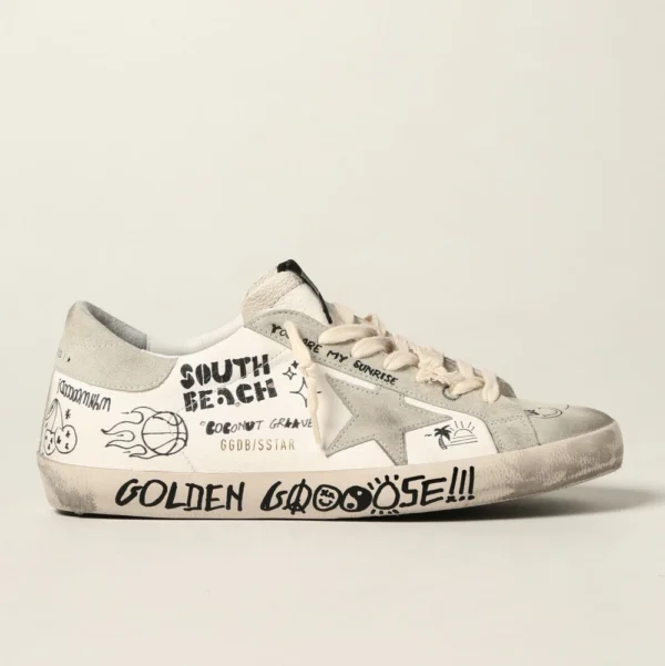 gg*db Women's shoes men's shoes graffiti board shoes - Image 10