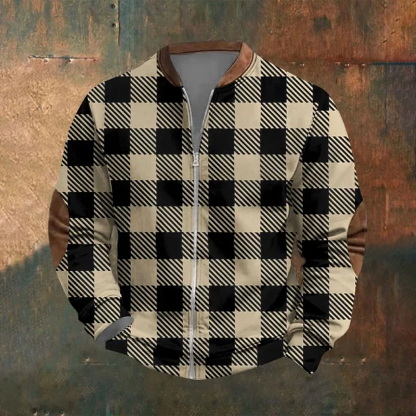 Men's Retro Casual Gradient Printed Sweatshirt - Image 16