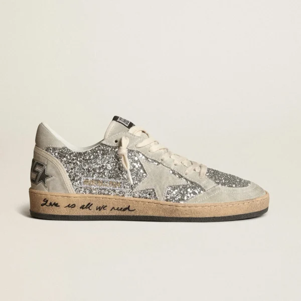 gg*db Women's shoes silver sequined board shoes casual shoes - Image 11