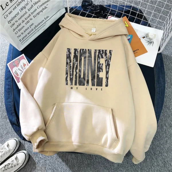 Womens Oversized Fleece Sweatshirts Long Sleeve Sweaters Pullover Fall Outfits - Image 13