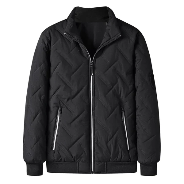Men's Cotton-padded Fall And Winter Coat Warm And Thick Windproof Coat Stand-up - Image 14