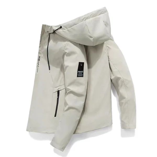 Warm and fleece thick hooded jacket for men - Image 3