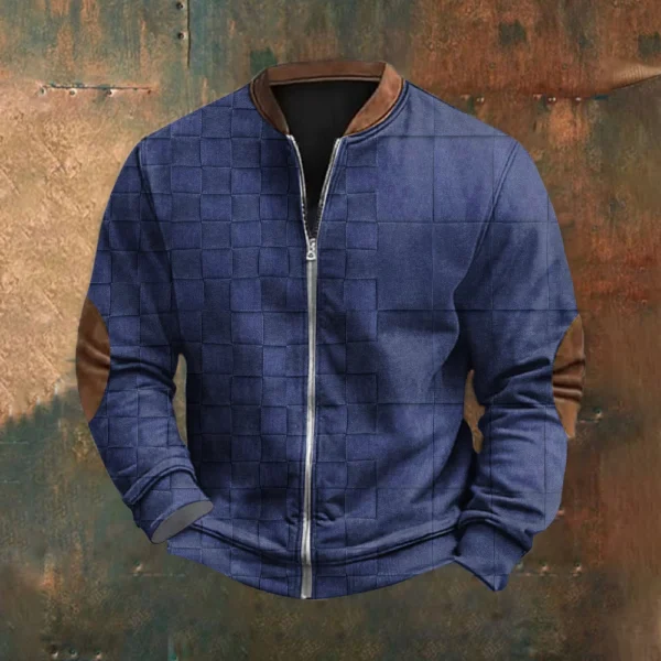 Men's Retro Casual Gradient Printed Sweatshirt - Image 22
