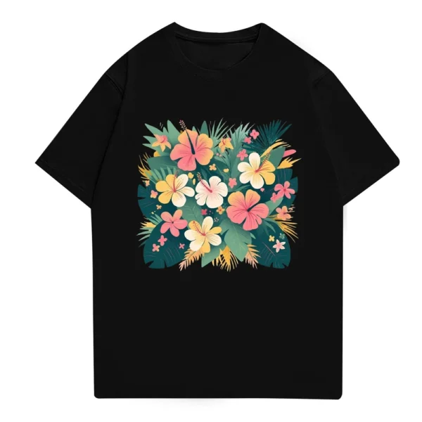 Men's Stand Collar Short Sleeve Shirt Loose Leisure Holiday Shirt Man - Image 14