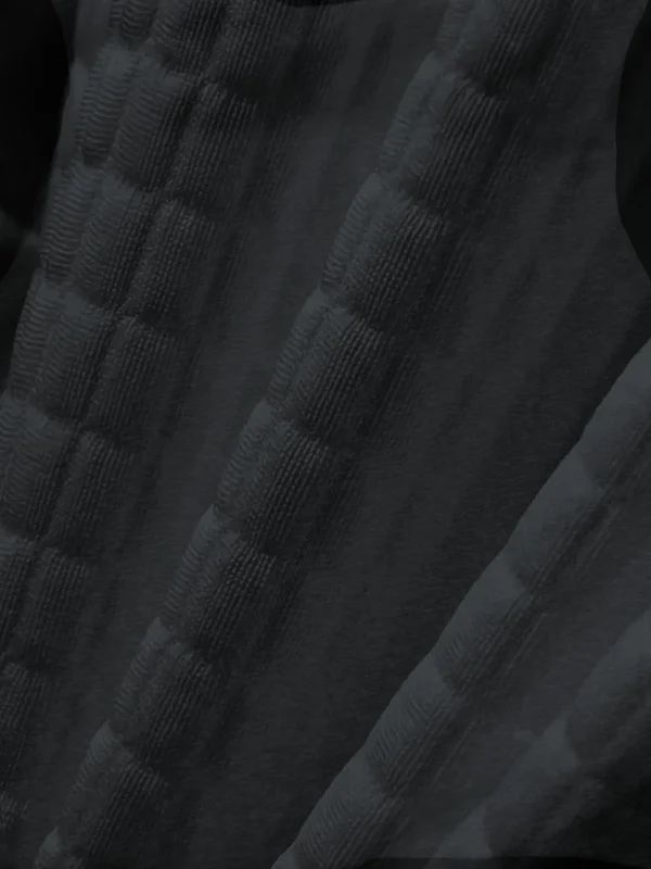 Men's casual jacquard loose coat shirt - Image 10