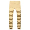 Men's stretch ripped pants tight - Image 5