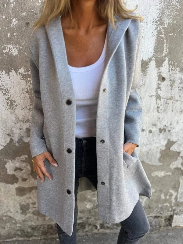 Women's jacket solid color casual jacket - Image 16