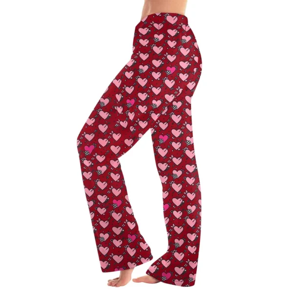 Women Winter Plaid Pants Full Length Long Trousers Sports Pants - Image 31