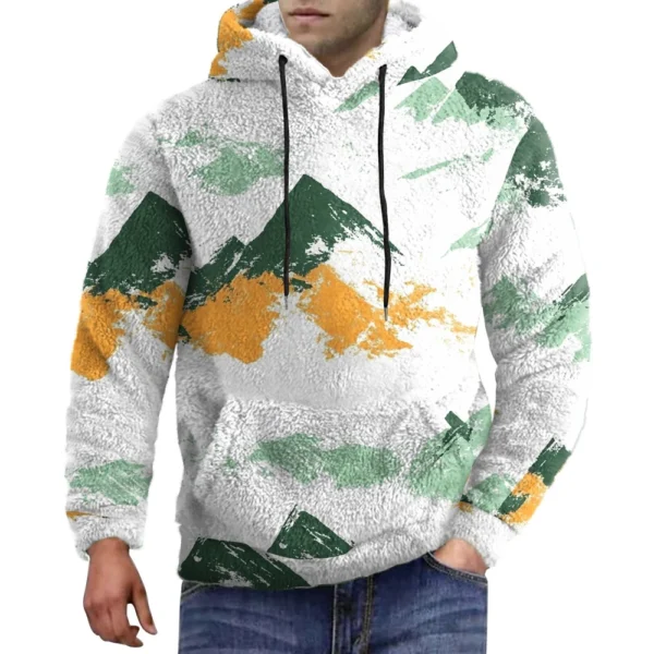 Hooded Sports Tracksuit Unisex Running Outfits Long Sleeve Pullover Hoodies - Image 28