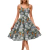 Women's Sundresses Summer Easter Casual Loose Printed Dresses Fashion Dress - Image 12