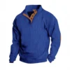 Spring And  Men's Standing Collar Sweatshirt Is Outdoor Casual Sweaters Tops - Image 22