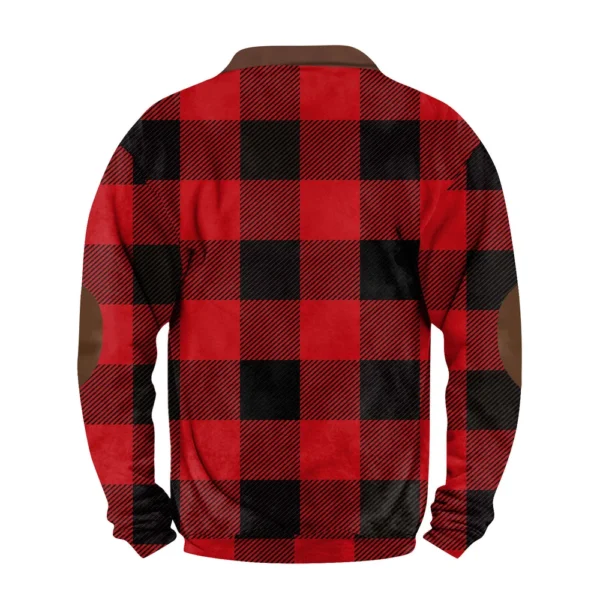 Men's Retro Casual Gradient Printed Sweatshirt - Image 12