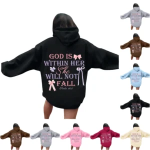 Women's Fashion Lightweight Pullover with Pockets Long Sleeve Hoodies